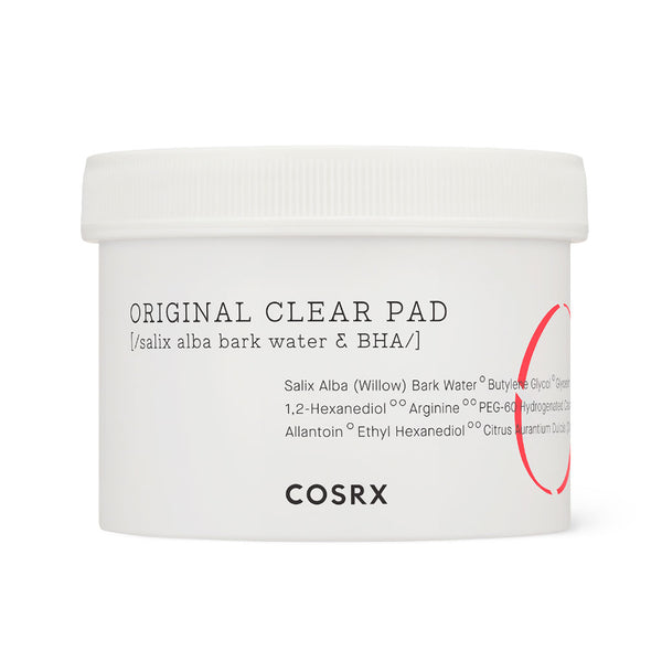 COSRX One Step Original Clear Pads Nudie Glow Korean Skin Care Australia