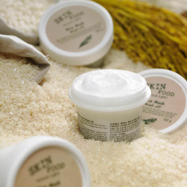 Nudie Glow SKINFOOD Rice Mask Wash Off Korean Beauty Skincare Australia